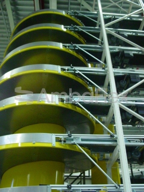 All-purpose spiral conveyor for medium to large products